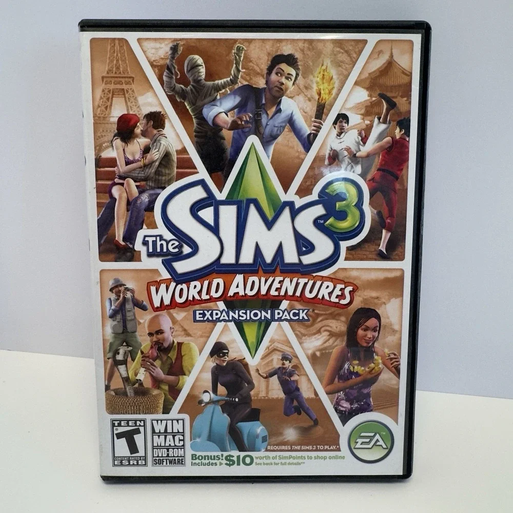 The Sims 3 World Adventures PC Game Complete 2009 Expansion